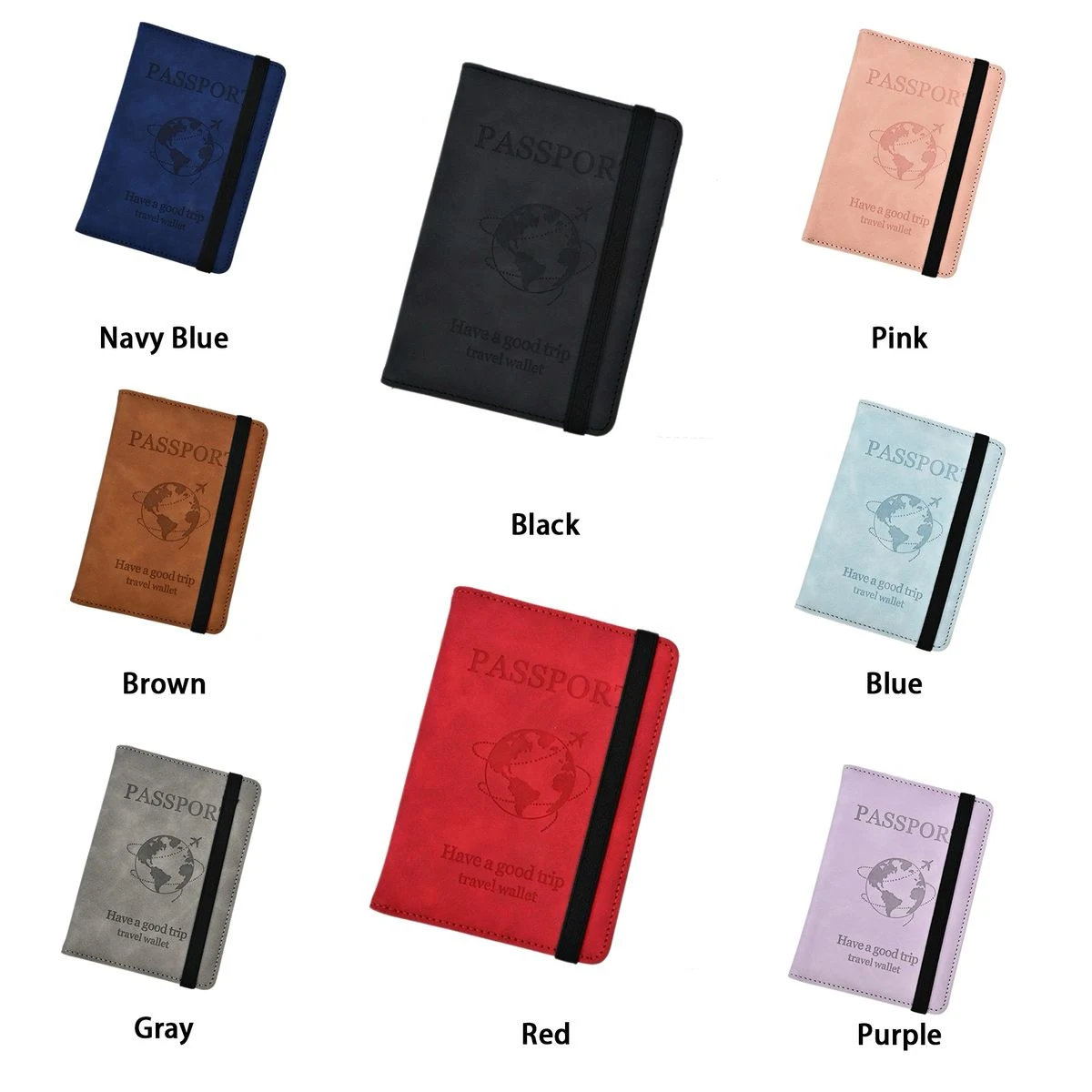 PU Leather RFID Passport Holder 1