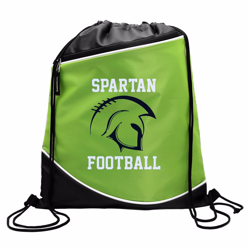 Campus Pack - 210D Drawstring with Zipper Pocket