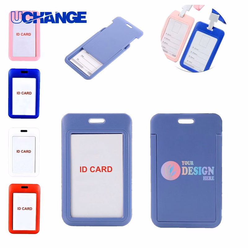 Plastic Lanyard Card Holder