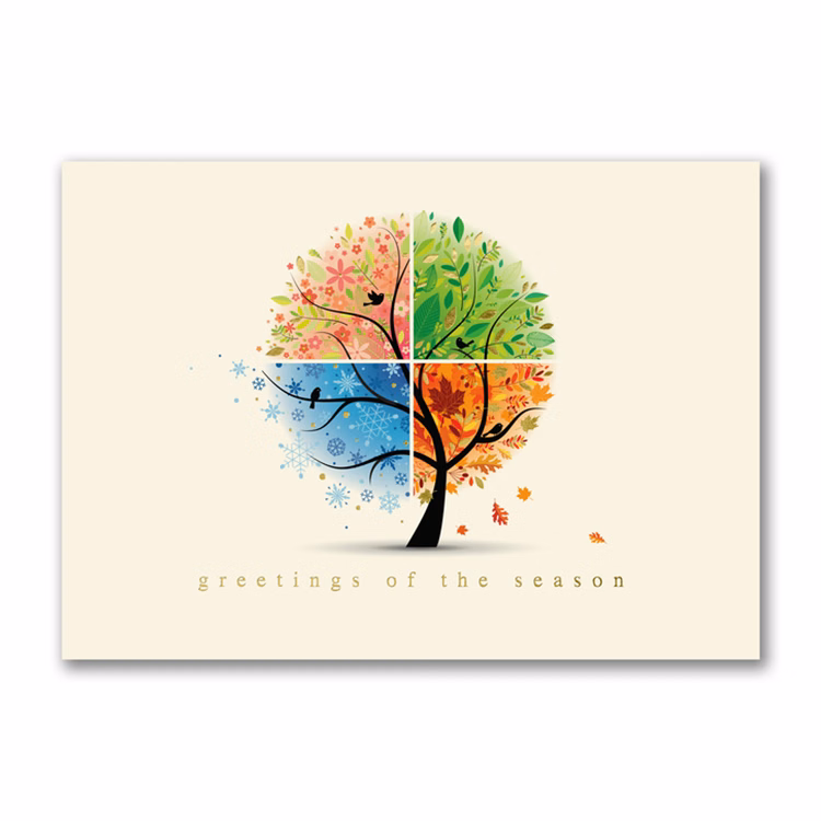 Seasonal Signs Holiday Card