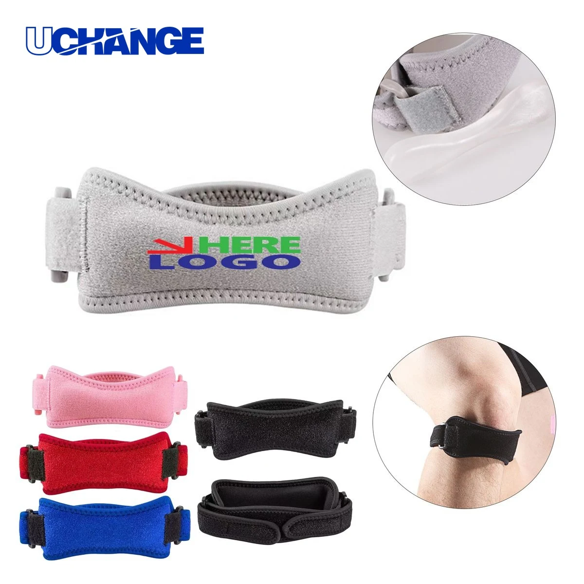 Flexible Compression Knee Support for Protection 1