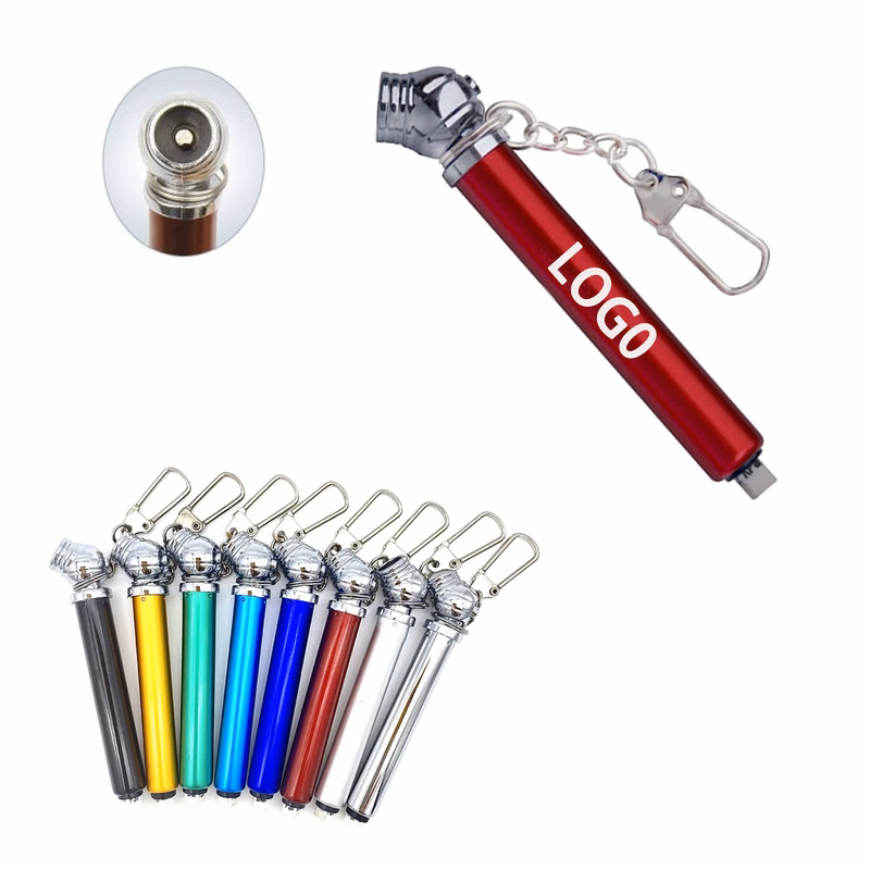 Tire Pressure Measuring Pen Keychain