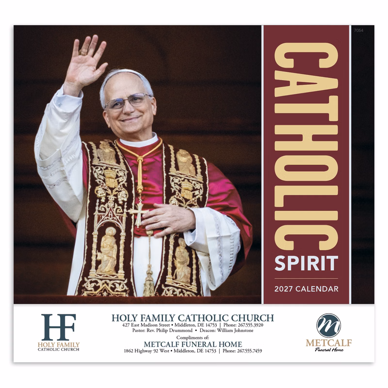 Good Value™ Catholic Spirit - Stapled Calendar