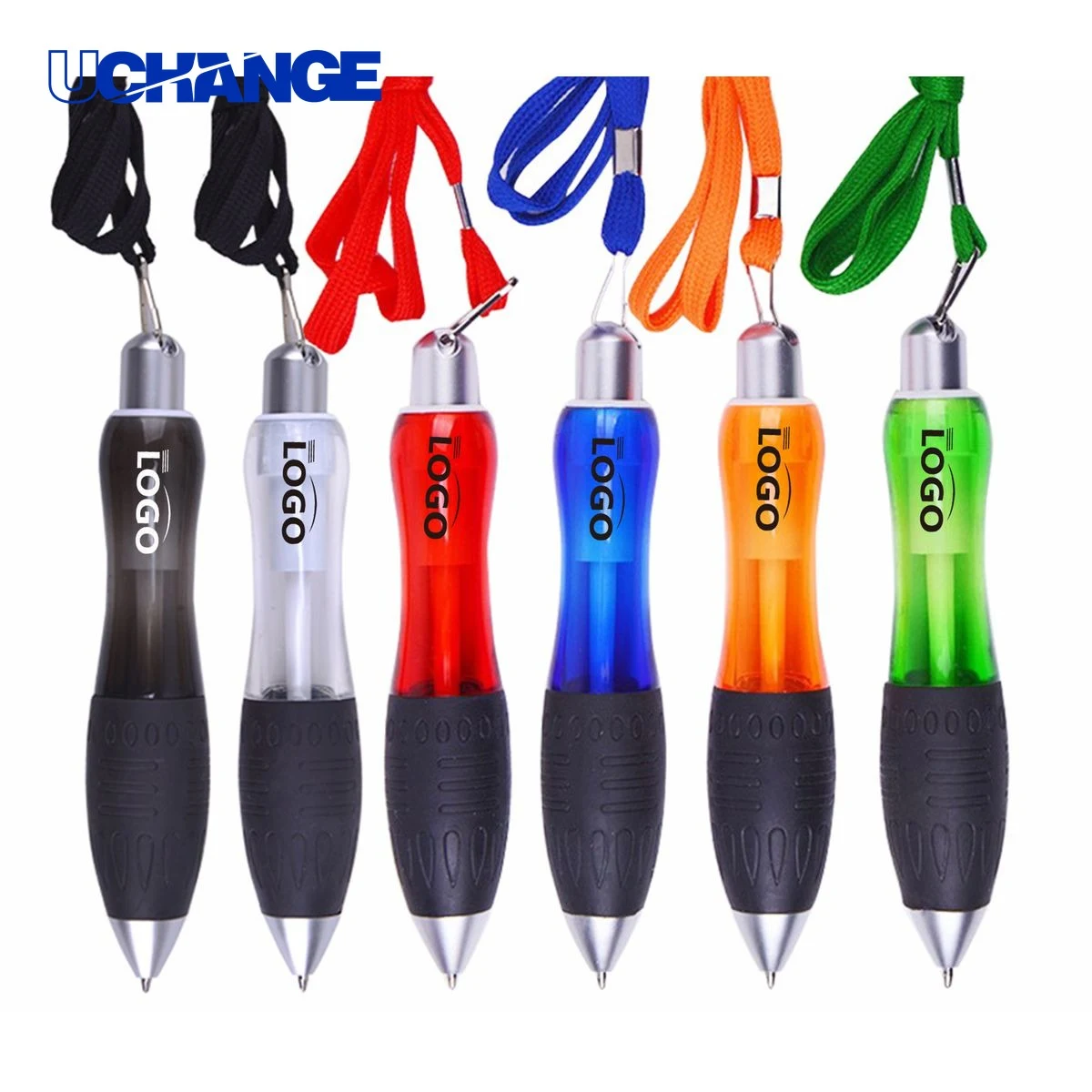 Ballpoint Pen with Lanyard for Events, custom pen with logo imprint 1