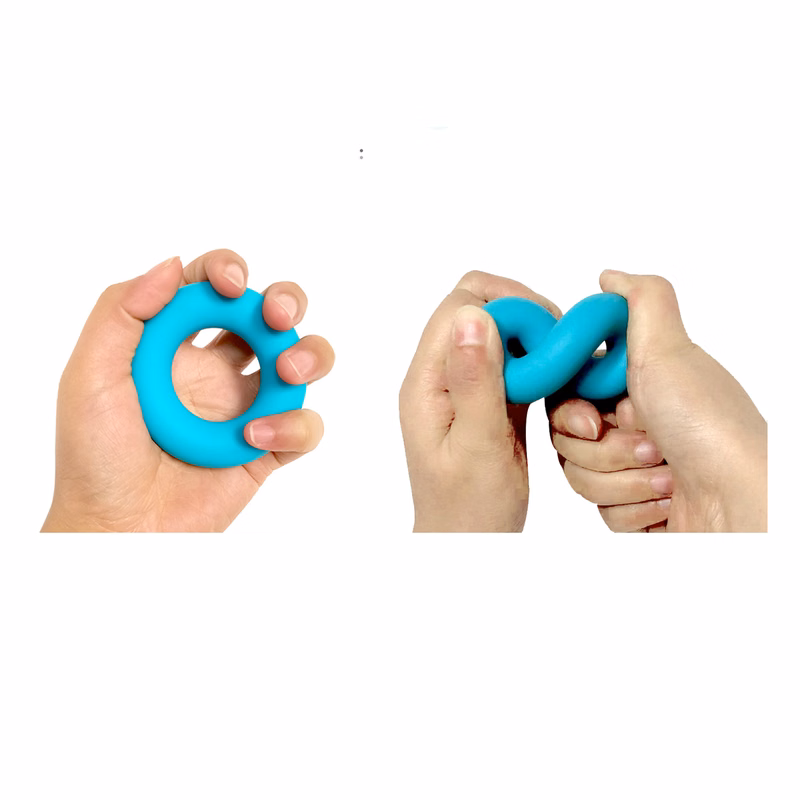 Hand Rehab Strength Training Smooth Grip Rings
