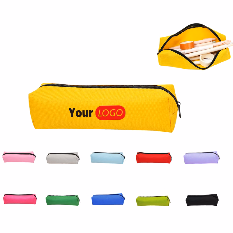Zipper Oxford Fabric Student Pen Bag MOQ50