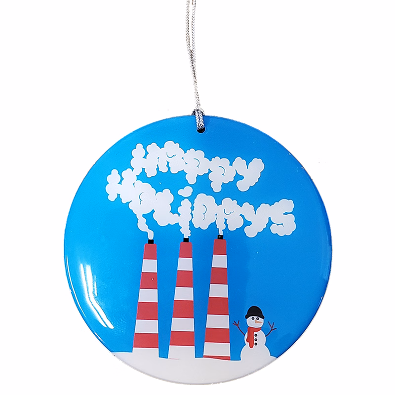 Custom Shatterproof Holiday / Christmas Ornament / Charm / Tag (Double Sided) from 7.1 - 8 Sq. In.