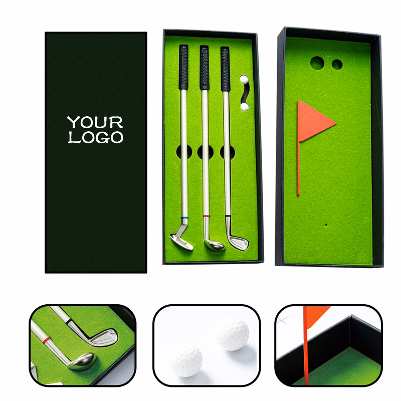 MOQ 20 PCS Golf Pen Gift Set
