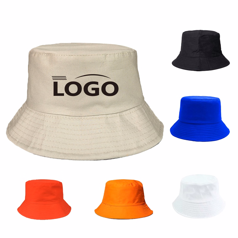 Bucket Cotton Hat Durable Foldable Customizable Fisherman