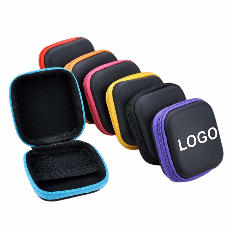 Portable EVA Earbuds Case for Travel and Storage