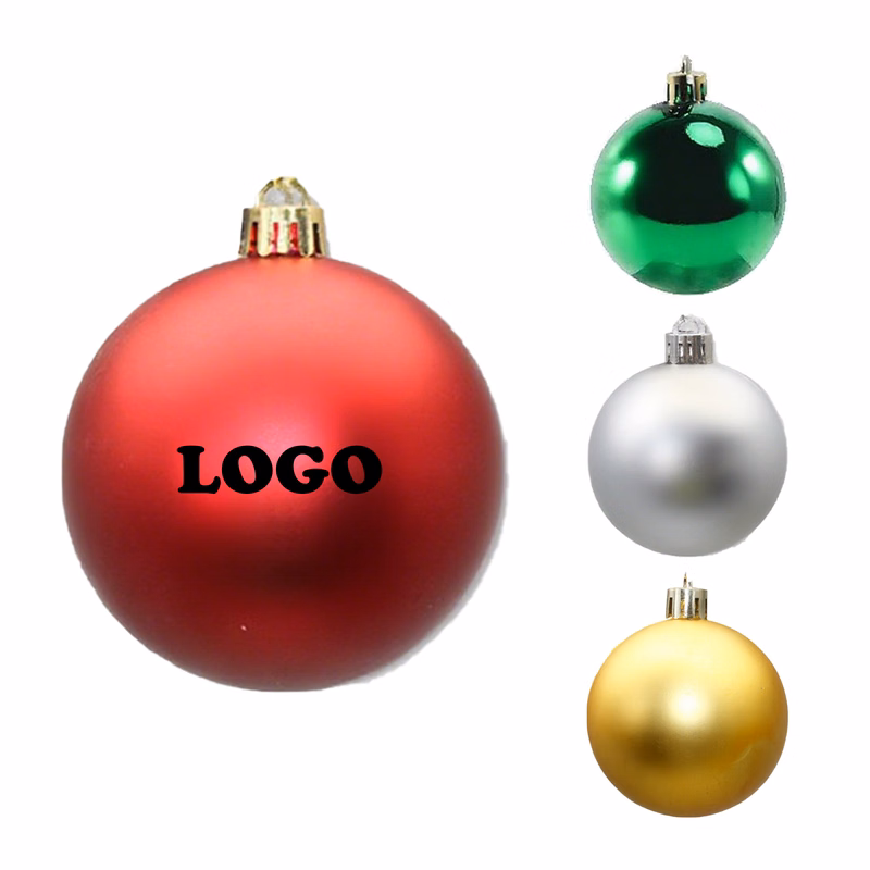 MOQ 20 pcs Custom Logo Baubles