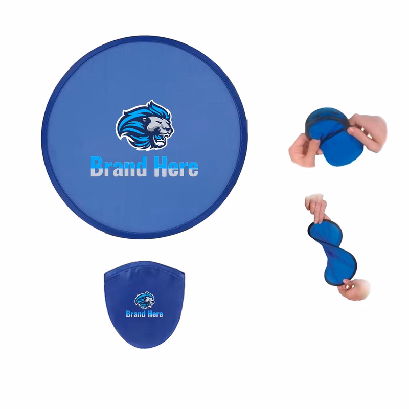 10" Portable Twist Folding Fan with Carrying Pouch