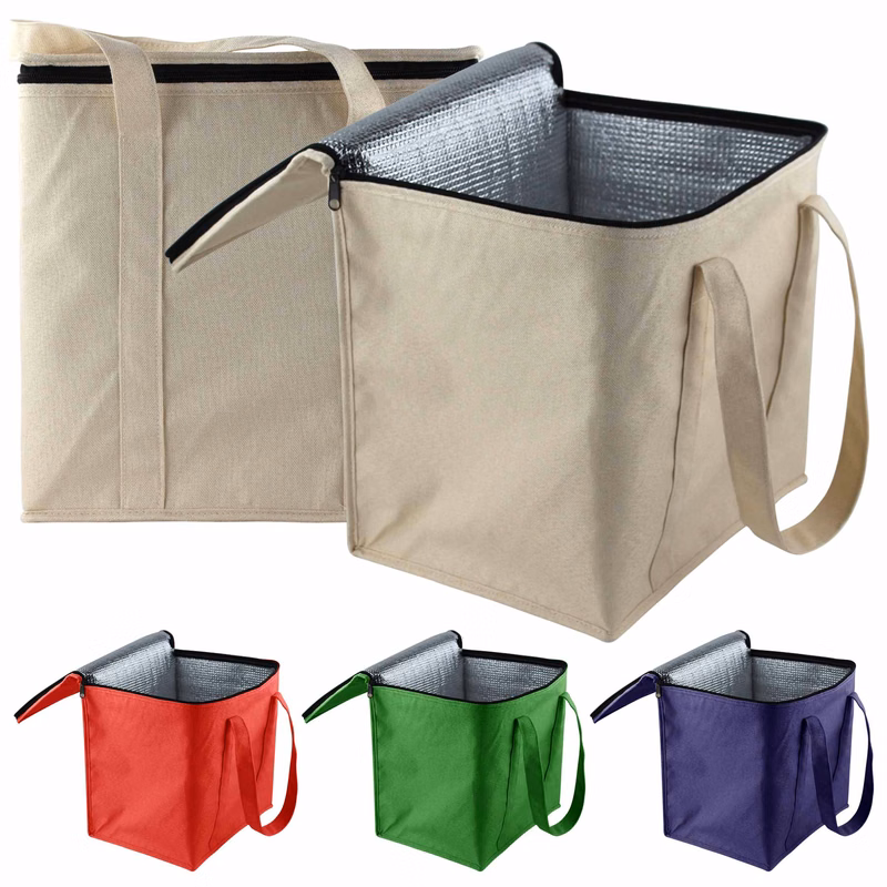 Insulated Grocery Shopping Reusable Bags