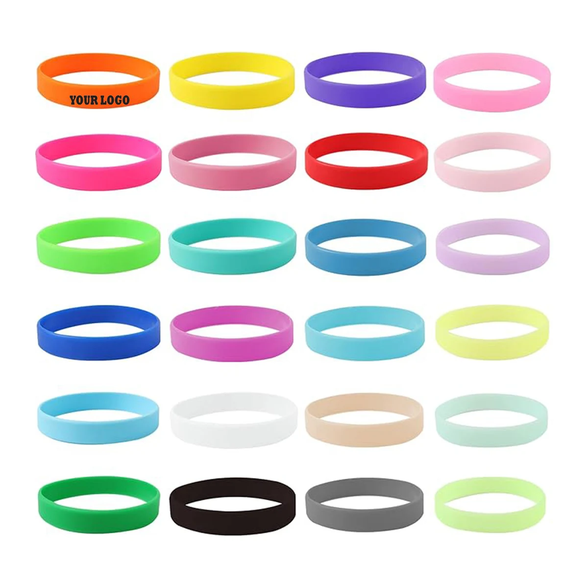 Silicone Wristbands Rubber Bracelets 1