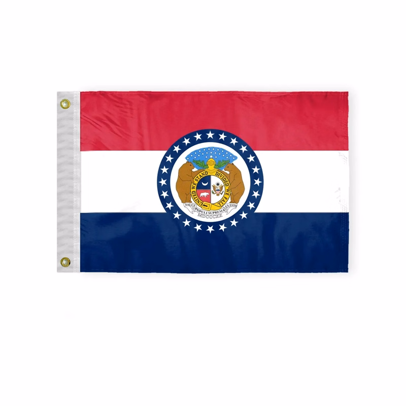 12"x18" to 8'x12' Missouri Nylon Flags