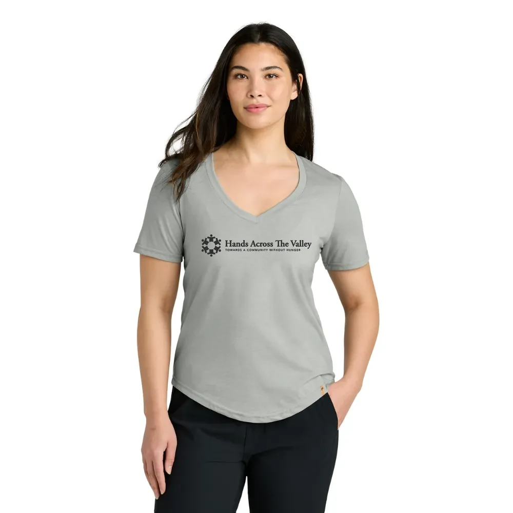 tentree(R) Women's TreeBlend V-Neck T-Shirt 1