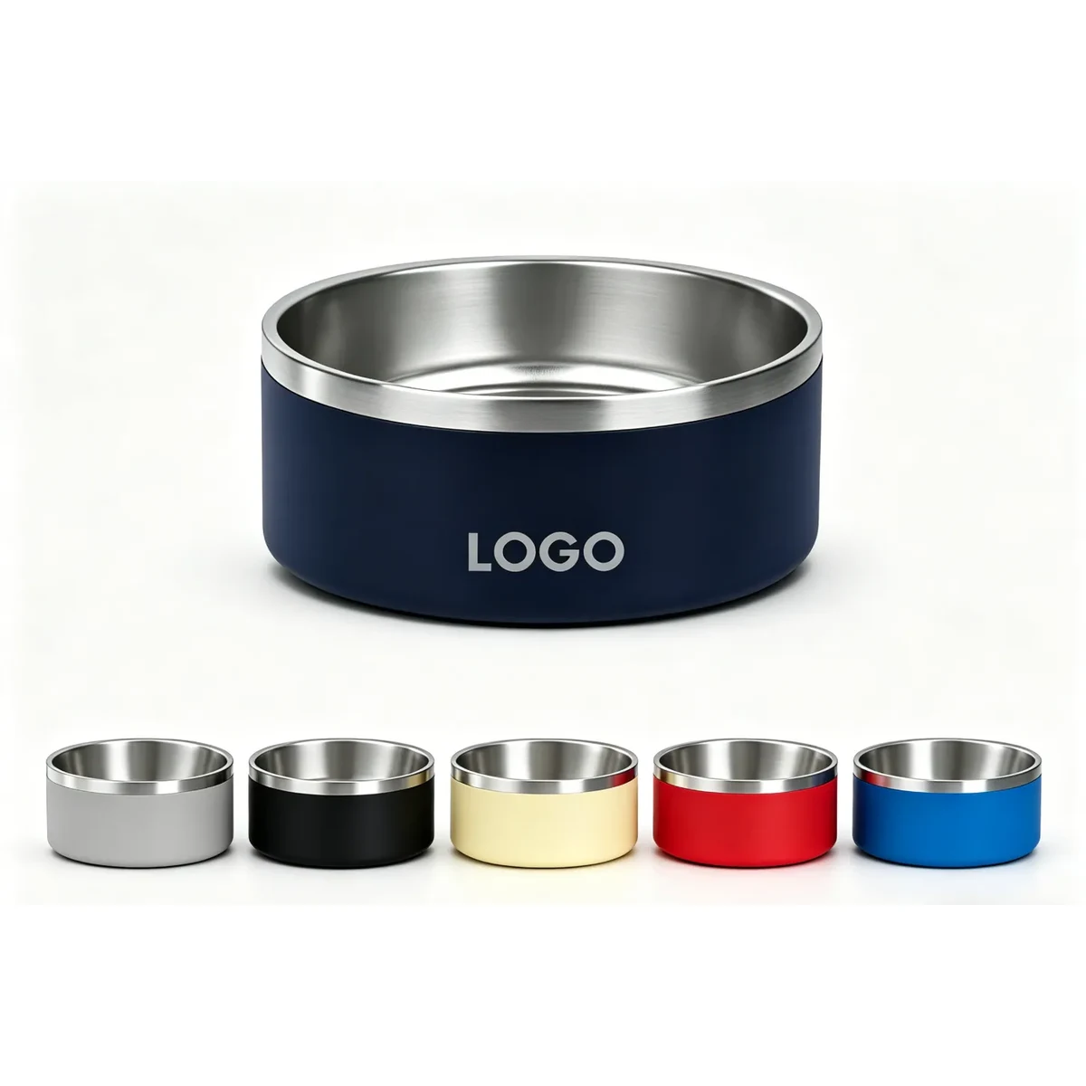 Thickened Stainless Steel Pet Bowl 1