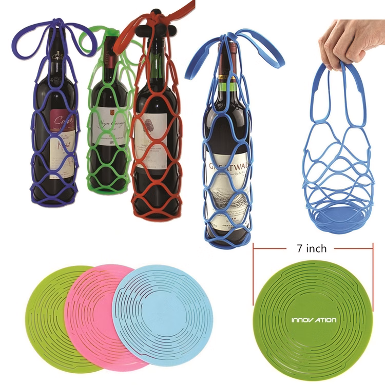 Silicone Wine Bottle Carrier