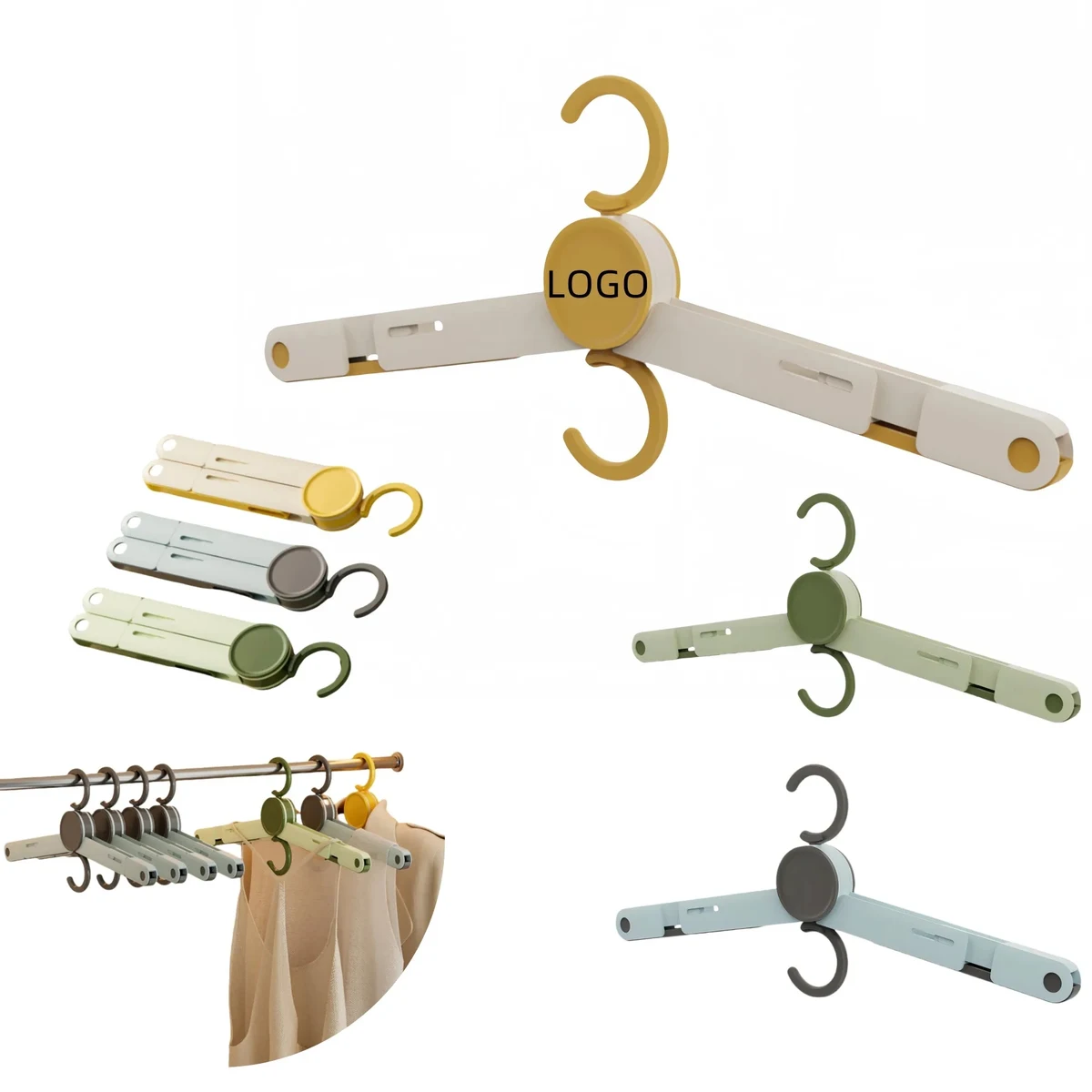 Multi Purpose Folding Clothes Hanger 1