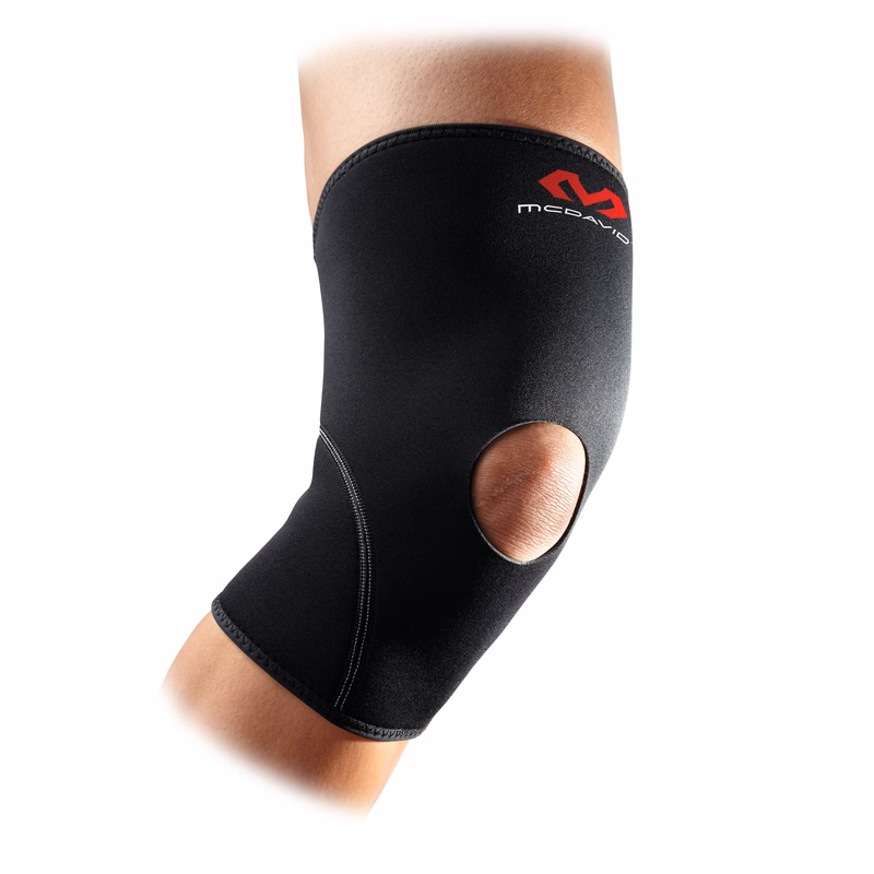 Level 1 Knee Support w/Open Patella Blk