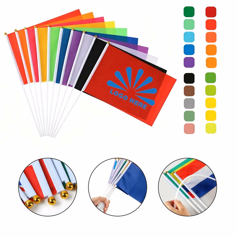 Full Color Handheld Stick Flags