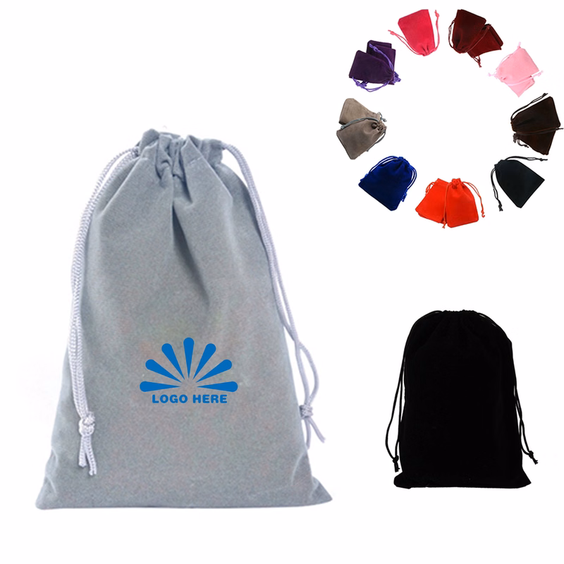 Versatile Pile Coating Drawstring Gift Bag