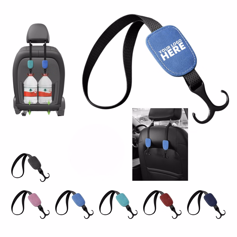 Vehicle Seat Headrest Hanger Hooks For Water Bottle Grocery
