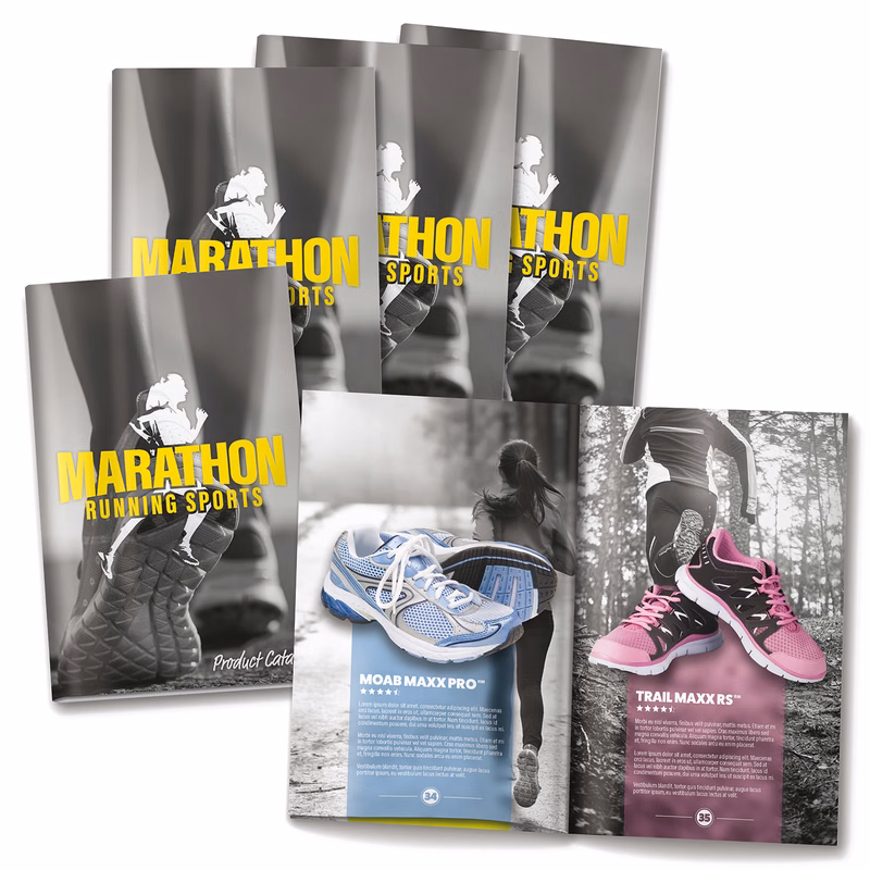 60-page (5.5x8.5) Booklet, Brochure or Catalog