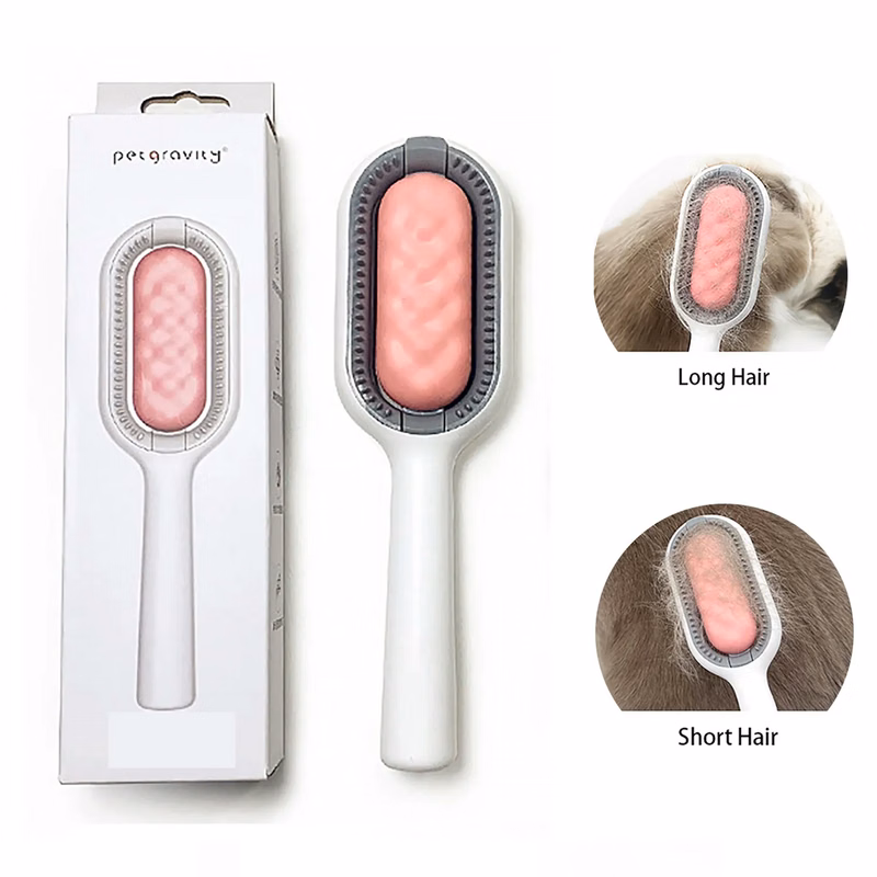 Dogs Cats Self Cleaning Slicker Brush