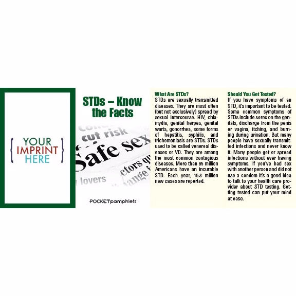 POCKET PAMPHLET - STIs - Know the Facts Pocket Pamphlet