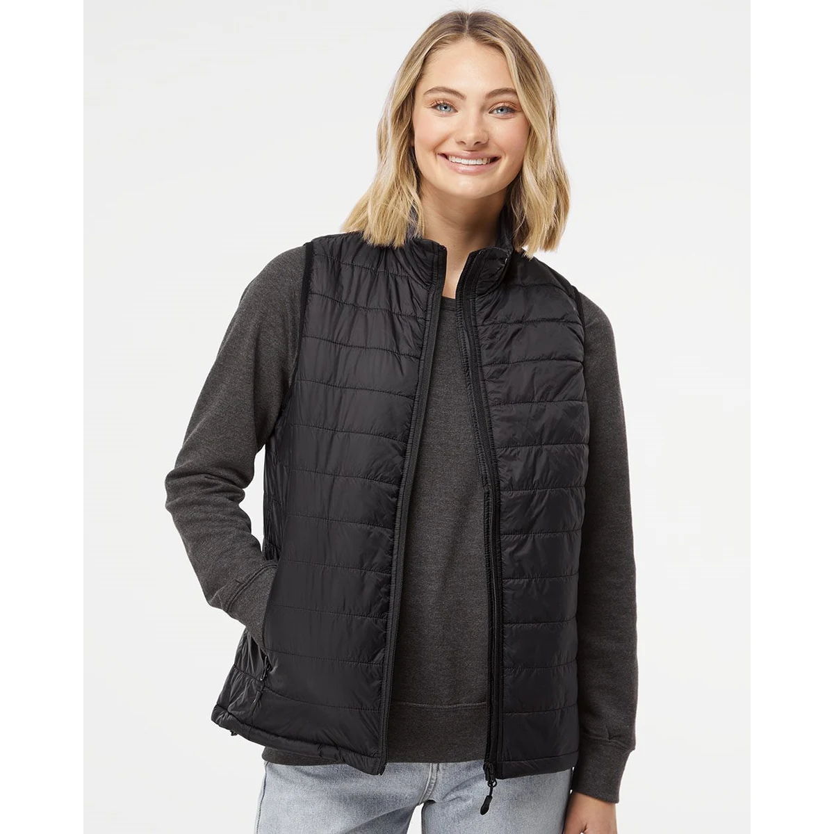 Women's Puffer Vest - EXP220PFV 1