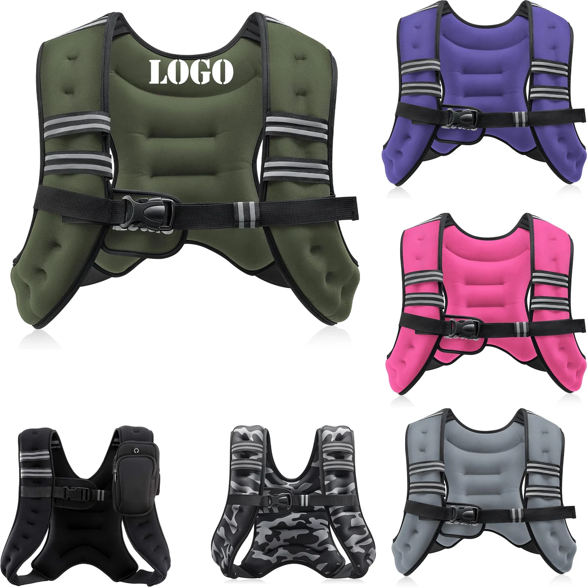 Full Color Imprint Weighted Vest 1