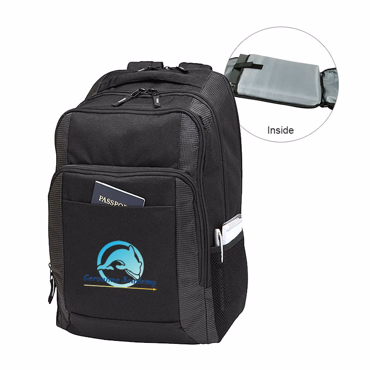 600 Denier Deluxe Tech Style Computer Backpack with Doby Trim