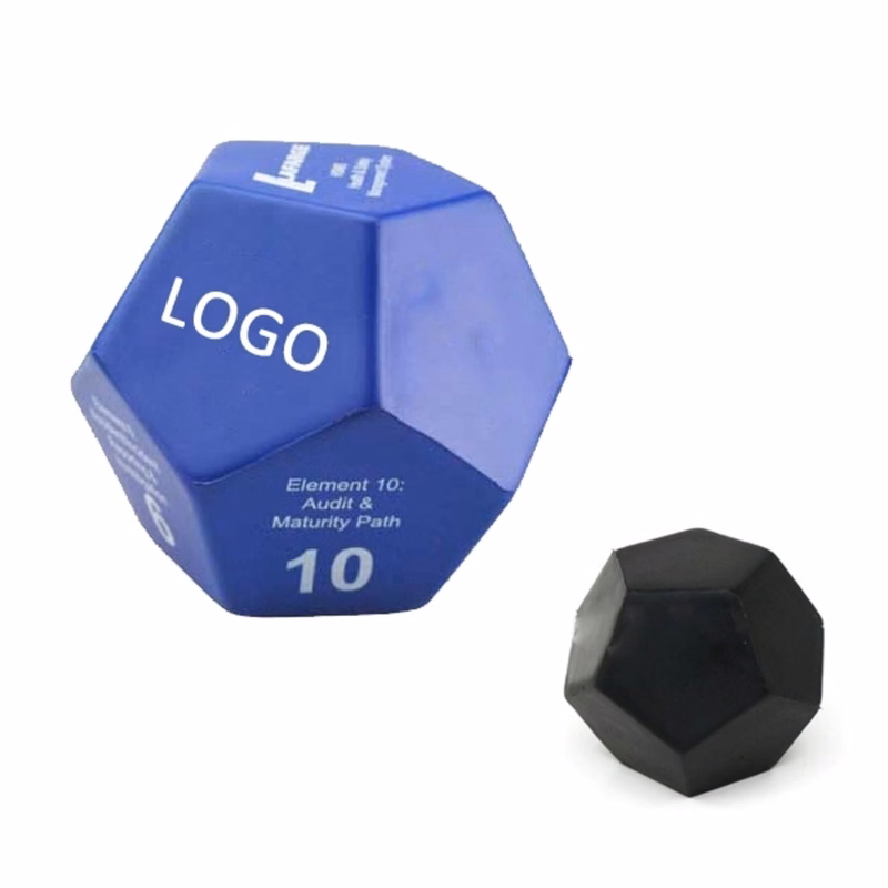 12 sided Dice Dodecahedron Stress Balls