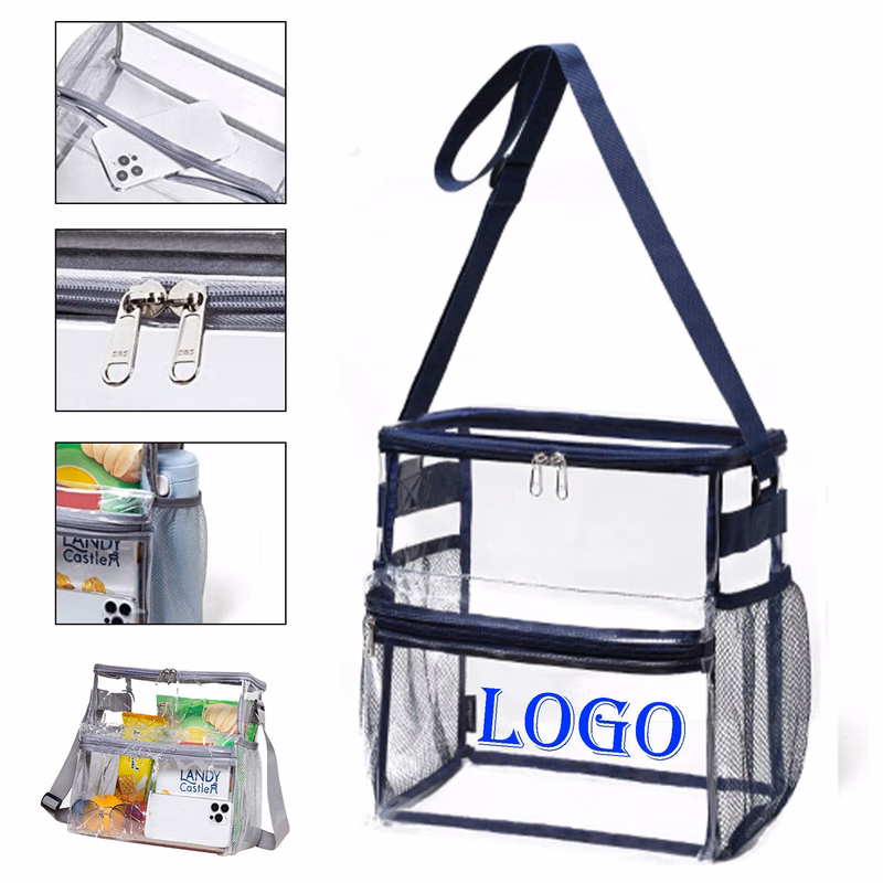 Clear Lunch Tote Bags