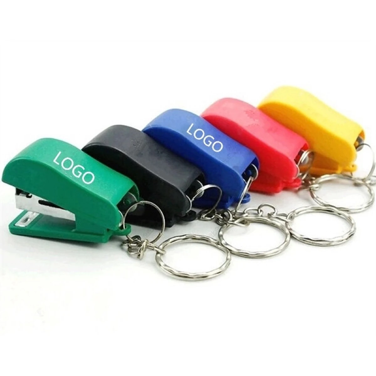 Mini Handheld Stapler with keychain 1