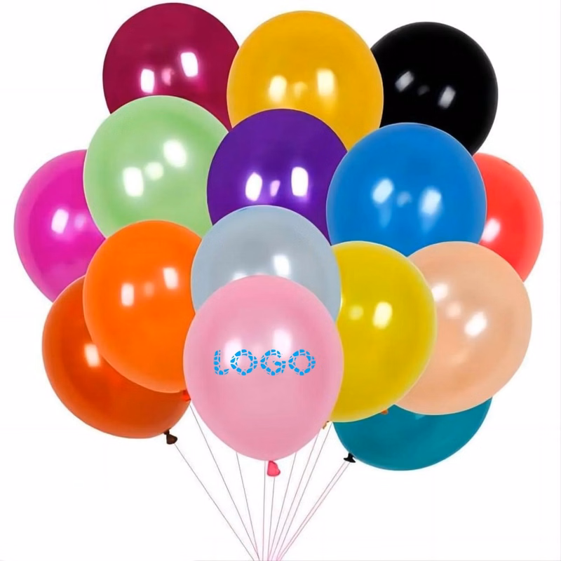 12 Inch Rainbow Thick Latex Party Balloons