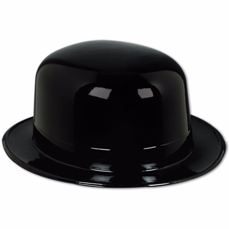 Derby Hats - Black One Size