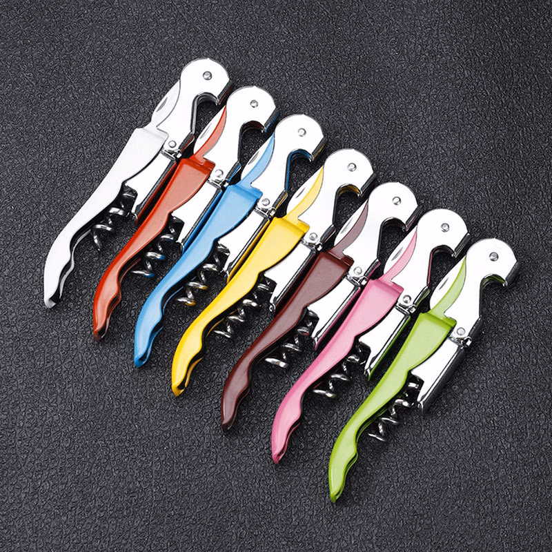 Stainless Steel Wine Bottle Opener with Foil Cutter