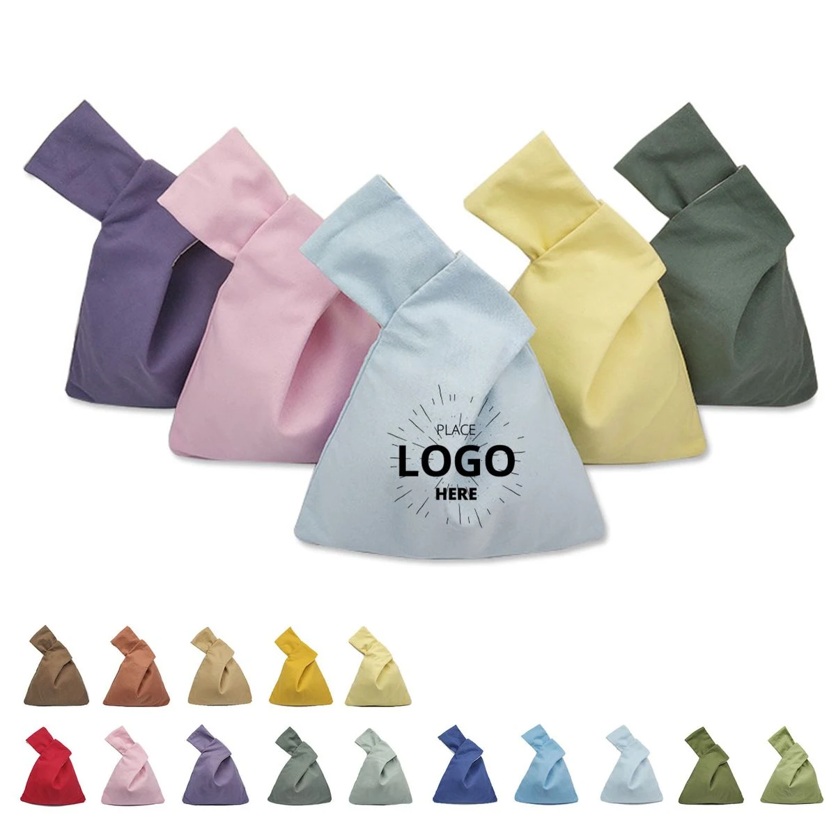 Portable Wrist Pouch Bag, custom tote bag with logo imprint 1