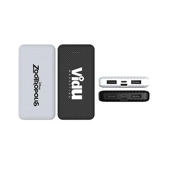 8000mAh Power Bank with Graphite Pattern 1