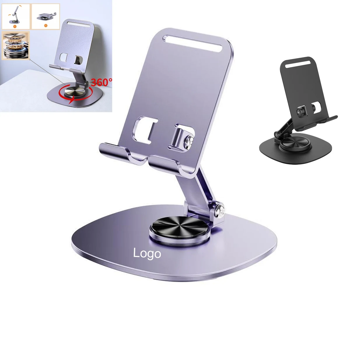 Rotating Adjustable Foldable Phone Stand 1