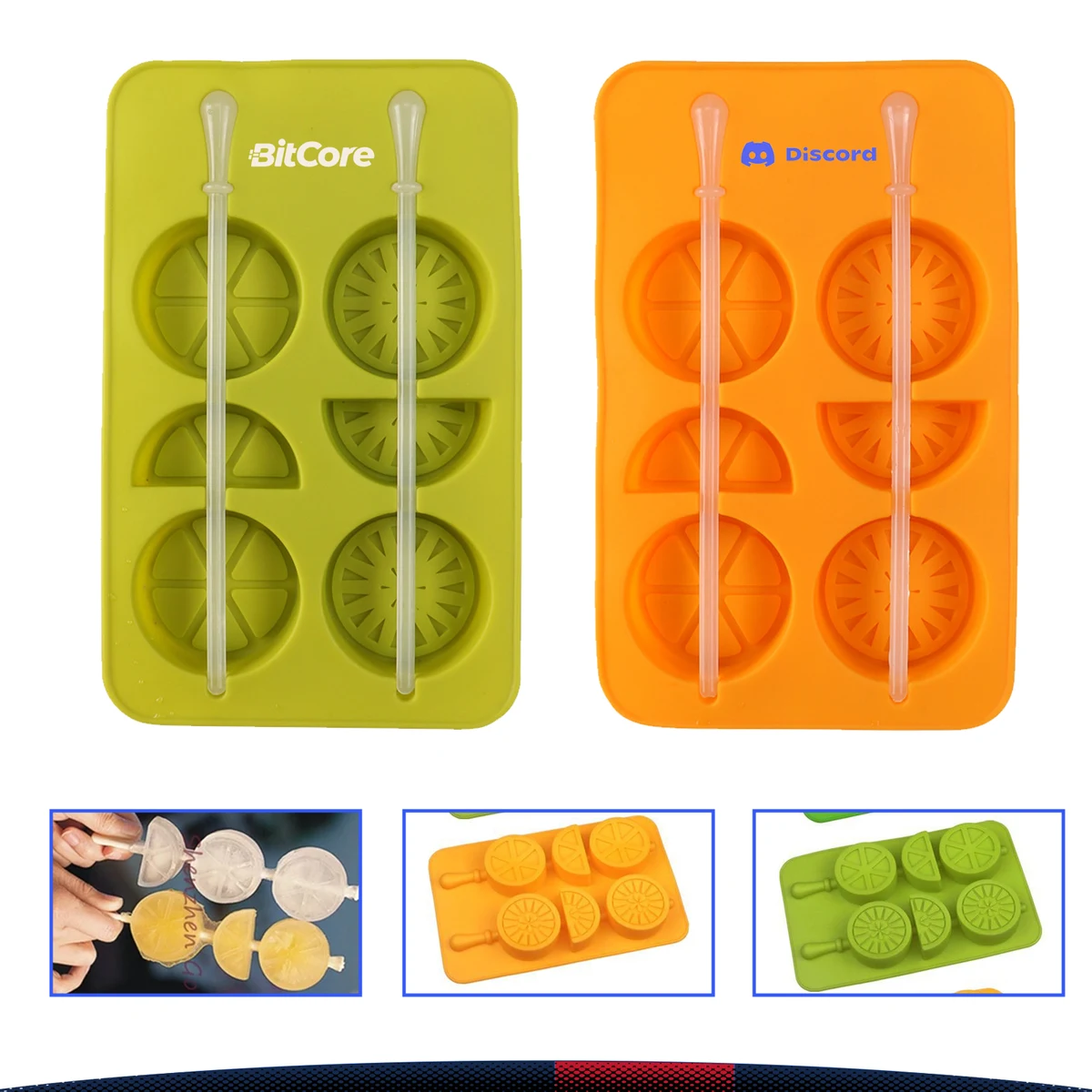 Lemon Ice Cream Mold Trays 1