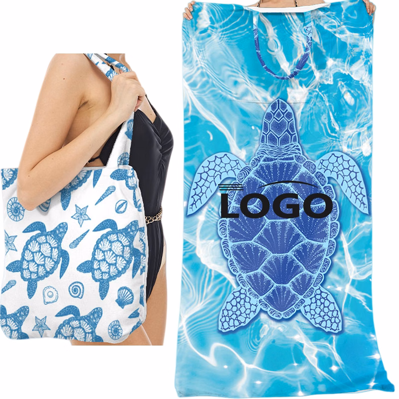 Custom Polyester Beach Towel