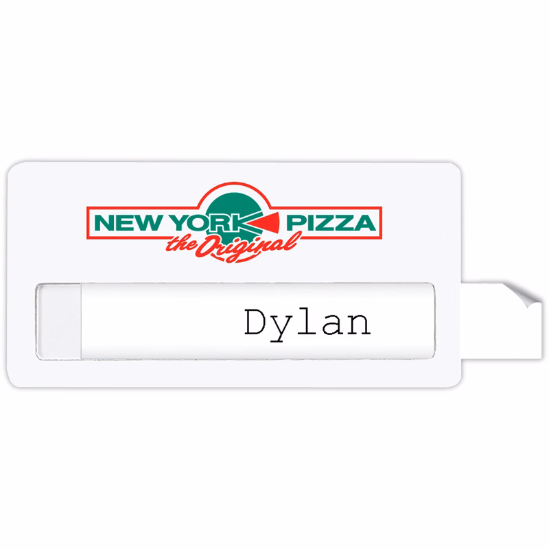 Atlanta Reusable Economy Name Badge (Standard Size 3" x 1-1/2")