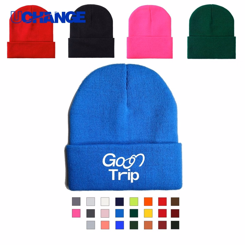 Solid Color Knitted Beanie