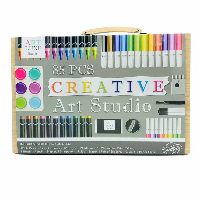 Creative Art Studio Sets 85 Piece