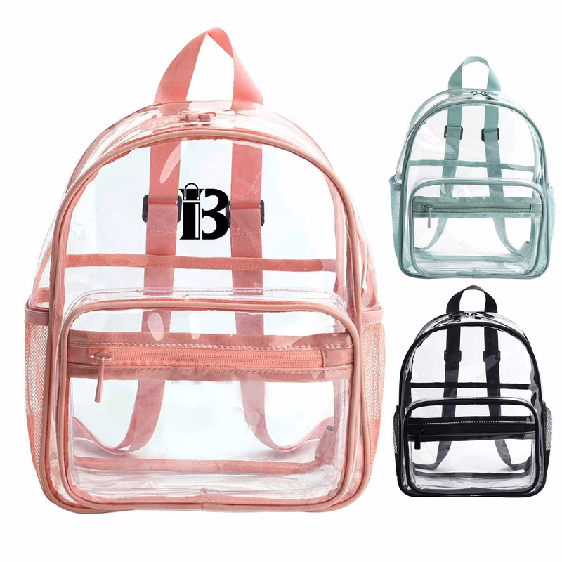 MINI PVC Clear School Backpack For Kids