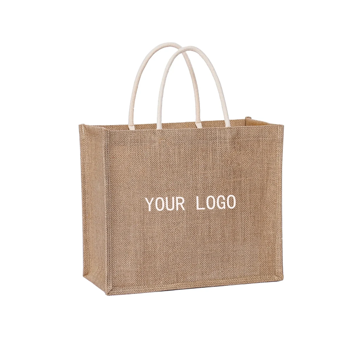 High Quality Linen Tote Bags, custom tote bag with logo imprint 1
