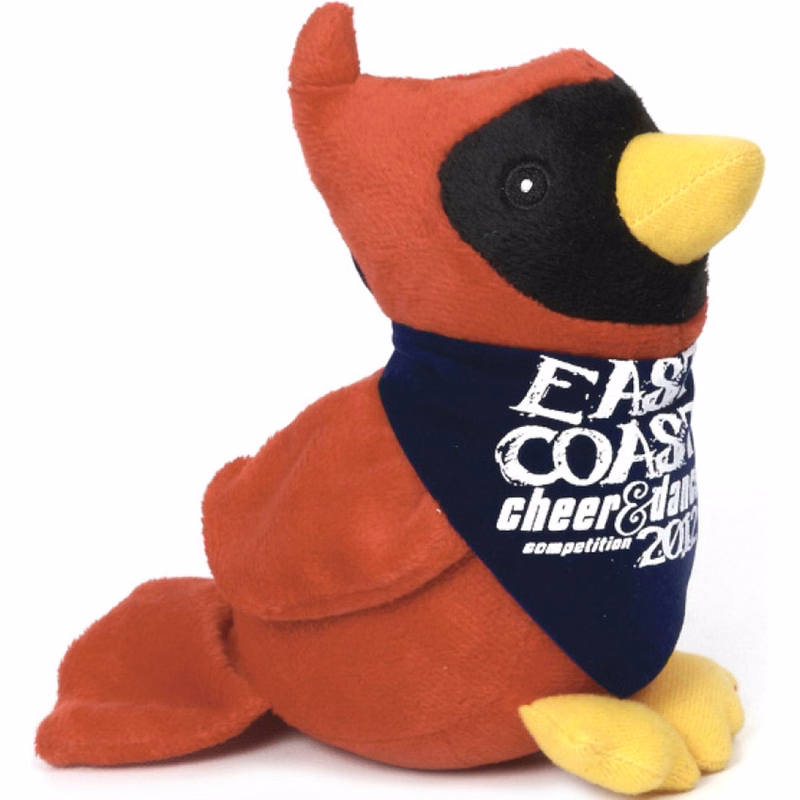 8" Beanie Cardinal